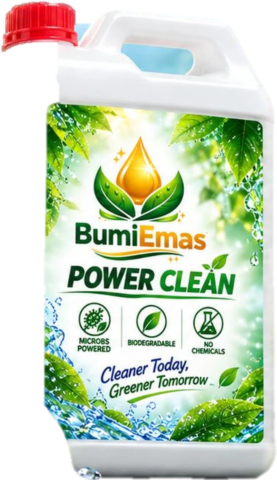 Bumi Emas Power Clean container